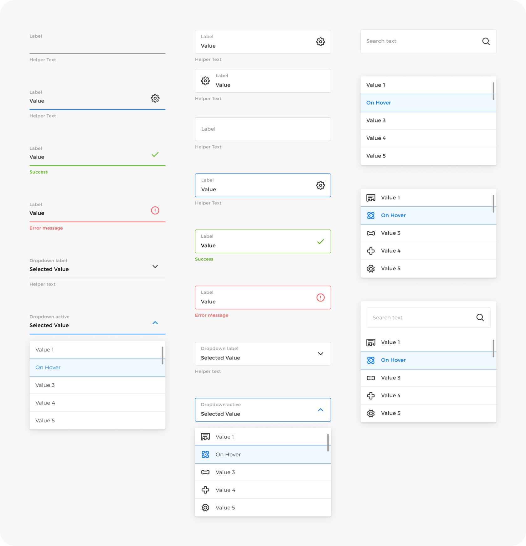 Neolex Figma Design System Components UI Widgets Preview