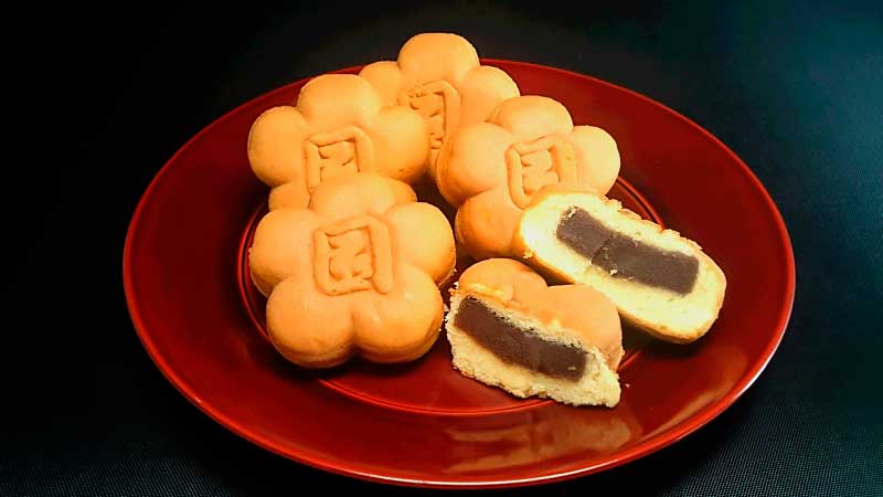 японские сладости - печенье нингё яки