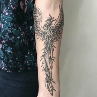 Татуировка феникса- лучшие фото, символизм, идеи года - TATUXA