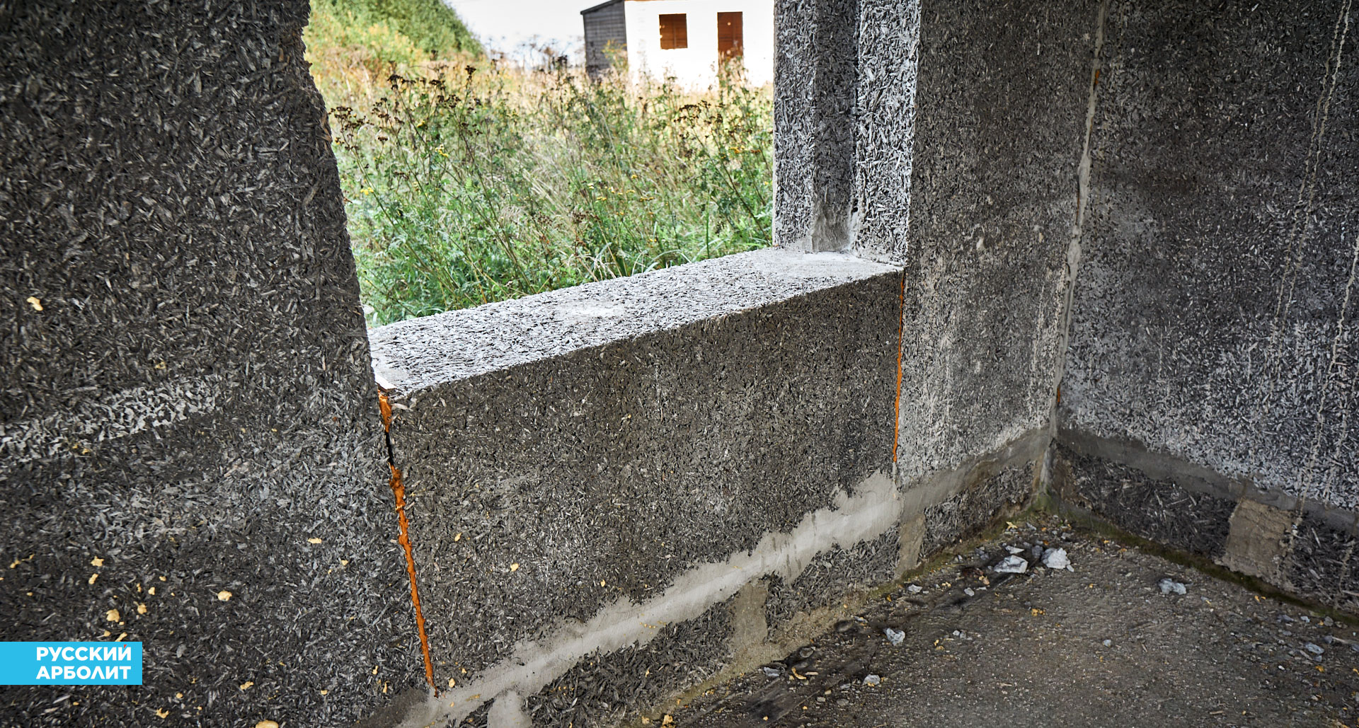 нижний ряд блоков для повышения высоты дома