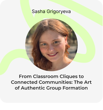  &quot;I wish I knew&quot; ELT charity conference for English teachers organized by Yuliya Kumicheva. June 24-25, 2023 Sasha Grigoreva