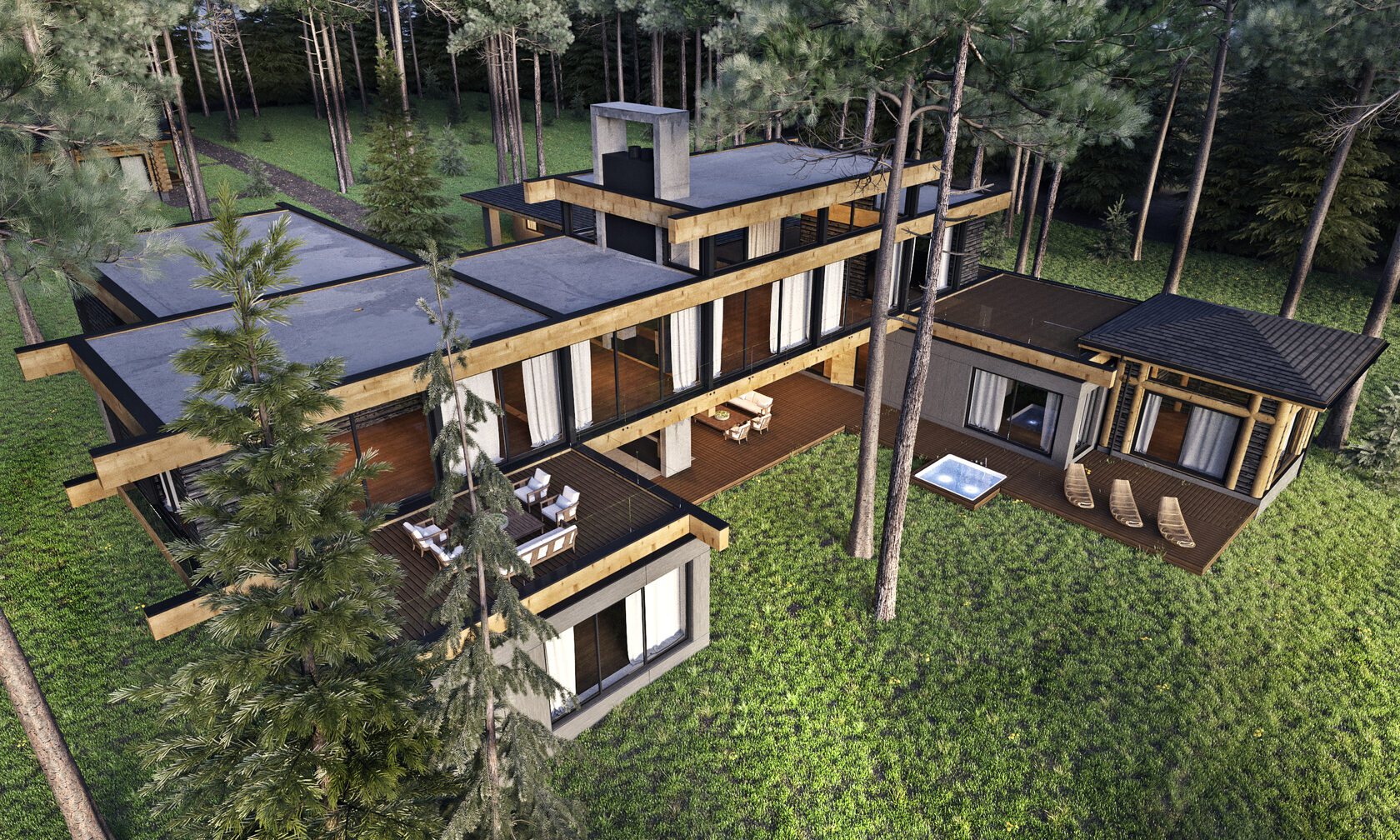 Планировка второго этажа