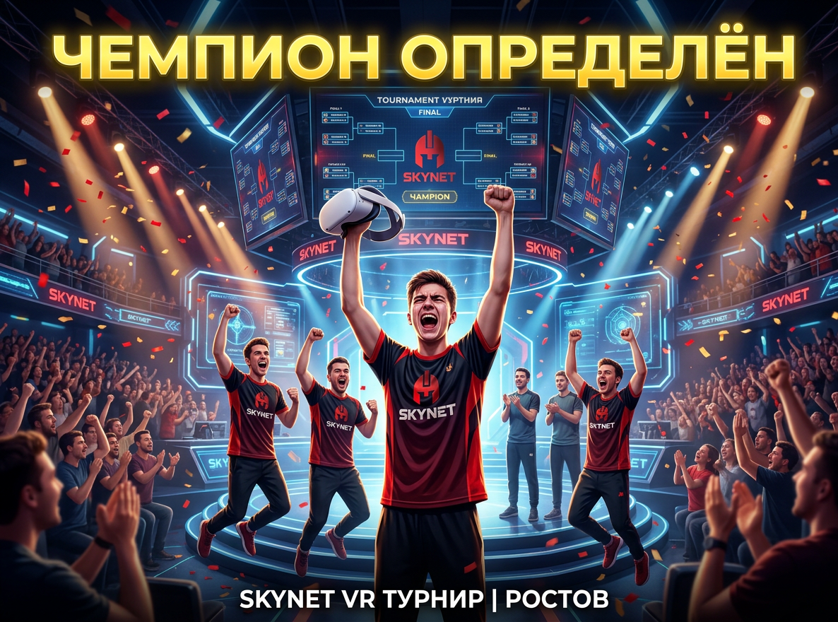 Киберспорт в виртуальной реальности - дуэль в игре Blaston