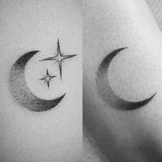 Значение татуировки полумесяц со звездой