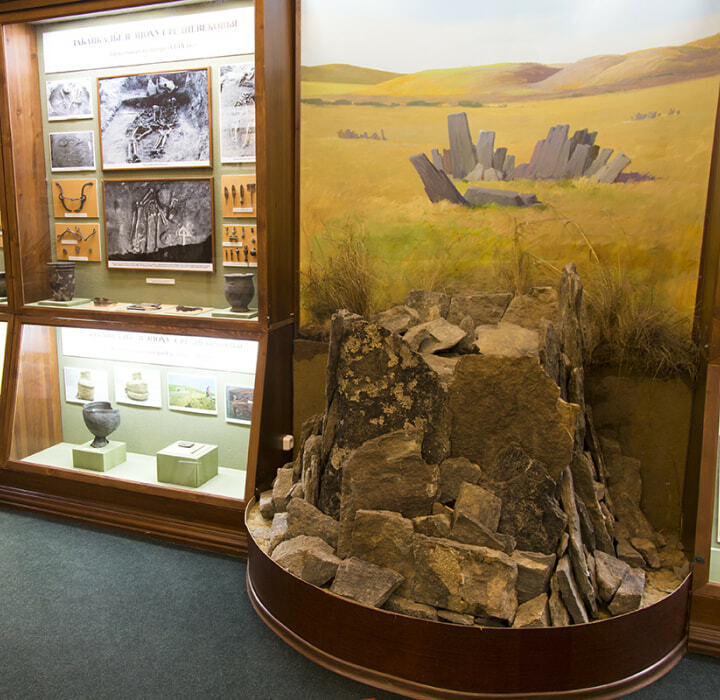 Экспозиция, посвященная археологии Забайкалья