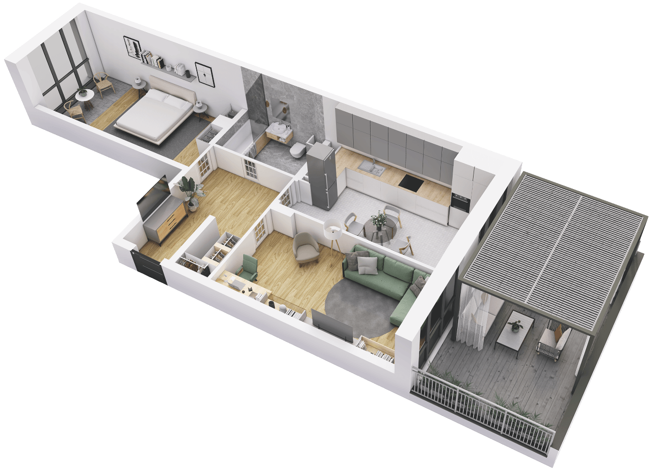 2-комнатная