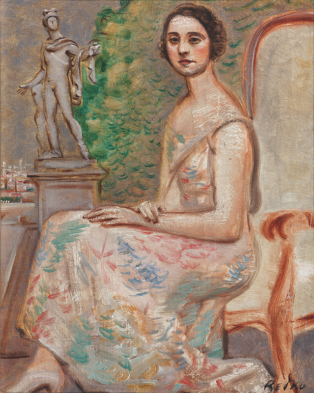 Этюд к портрету Ю. Спитзер. 1932