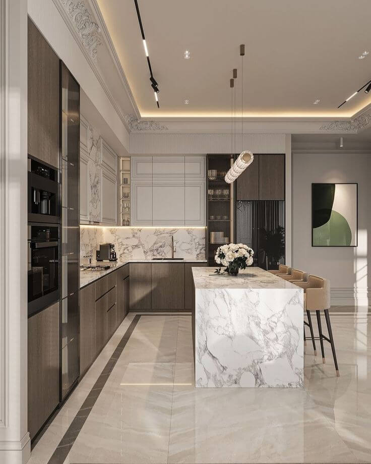 modern lux kitchen