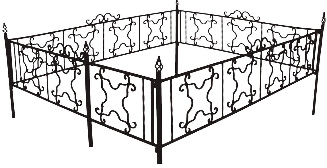 Стандарт оградки на могилу 1 место. Оградка 2 на 2.5. Размер оградки на 2 могилы стандарт. Оградка для могилы 2х2,5м чертеж. Чертёж оградки на кладбище 2.5х5.
