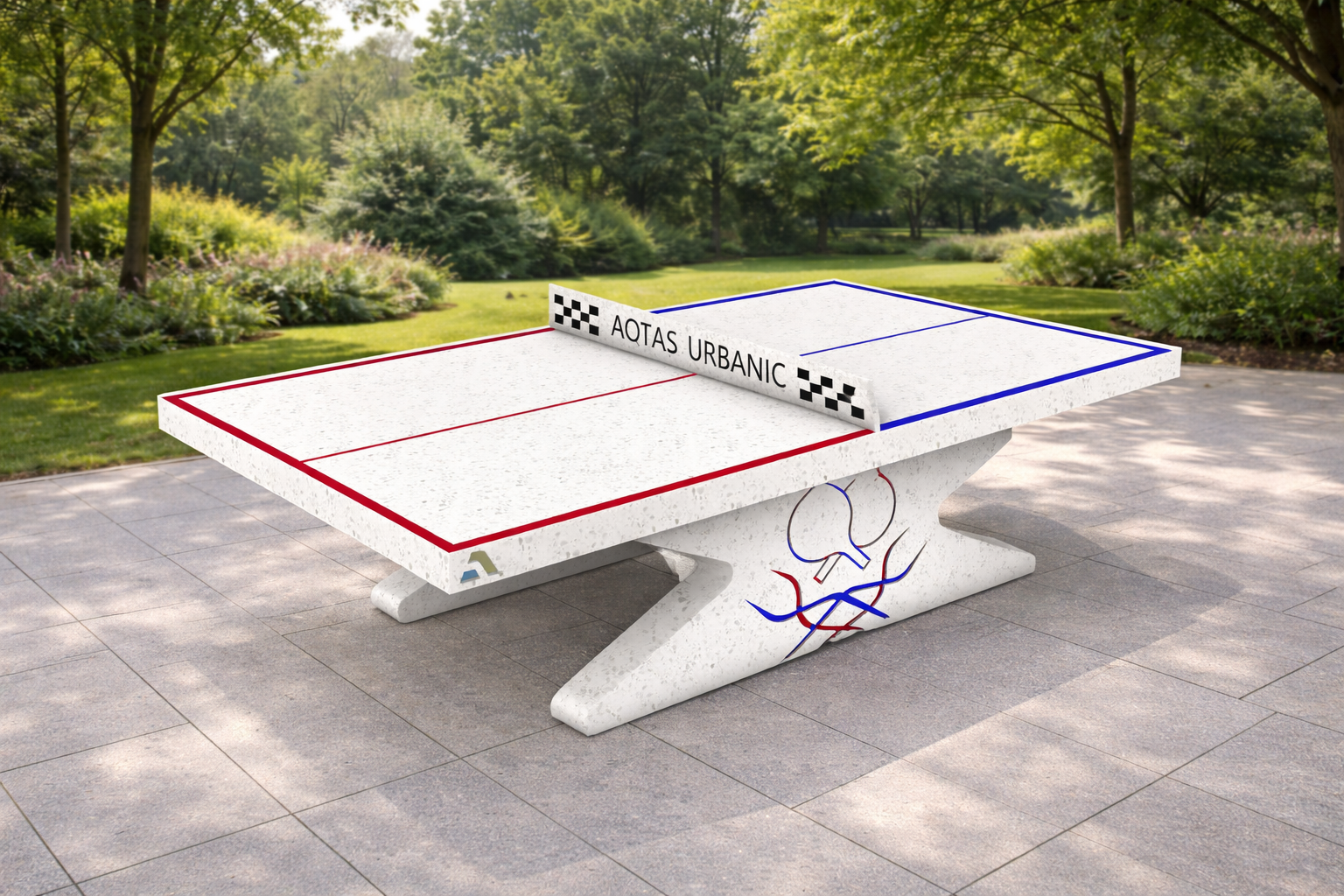 теннисные столы из композитного мрамора