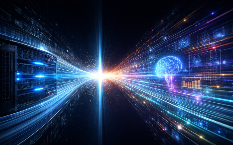 AI infrastructure, memory bottleneck, data movement, GPU performance, AI data centers, enterprise AI, memory architecture, AI efficiency