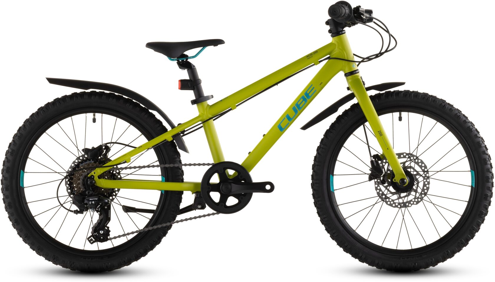 Детский велосипед CUBE Acid 200 DISC FE lizard´n´blue