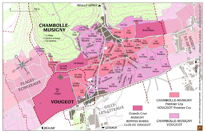 Chambolle-Musigny Map