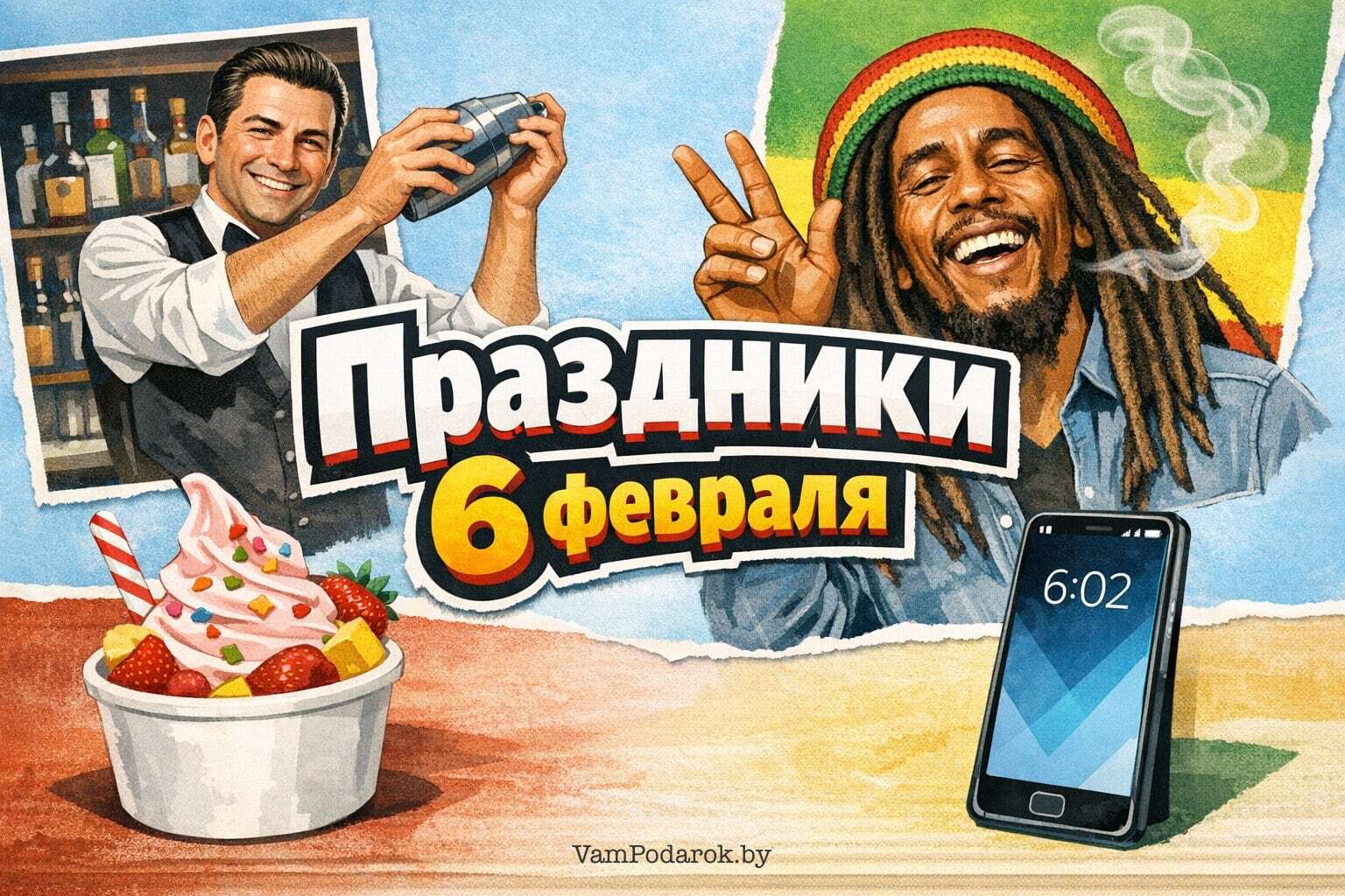 Праздники 6 февраля 2026 года – открытки и картинки