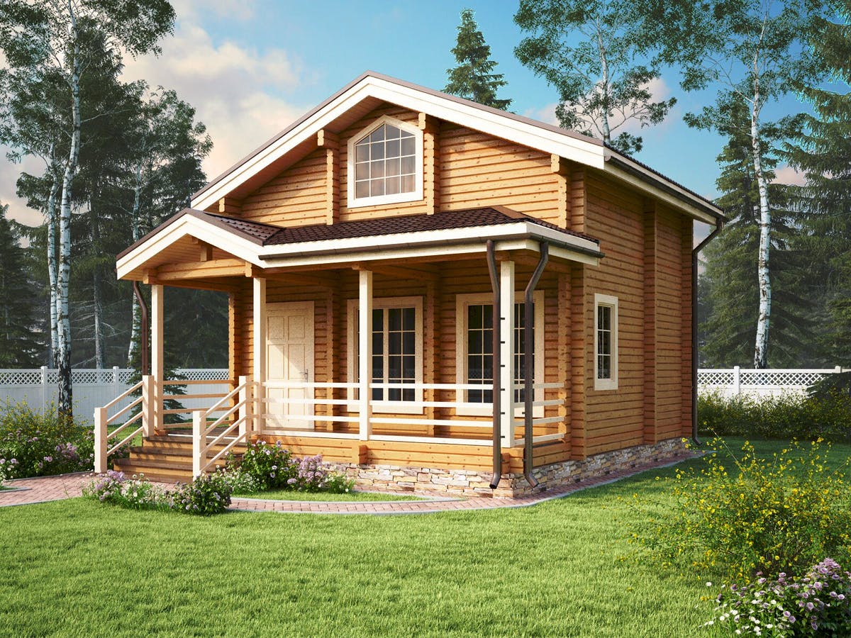 Проекты домов из бруса московская область