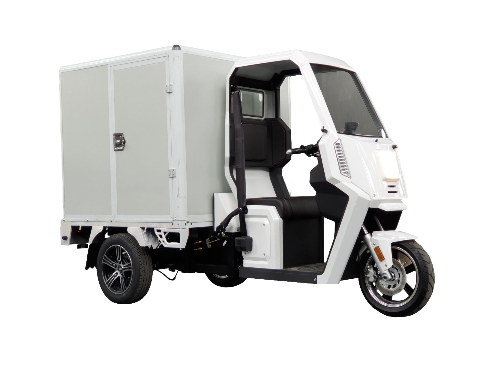 Трицикл грузовой с кабиной, кузовом TRISCOOTER OPTIMUS 3000W - EL (EV) (электрический двигатель)