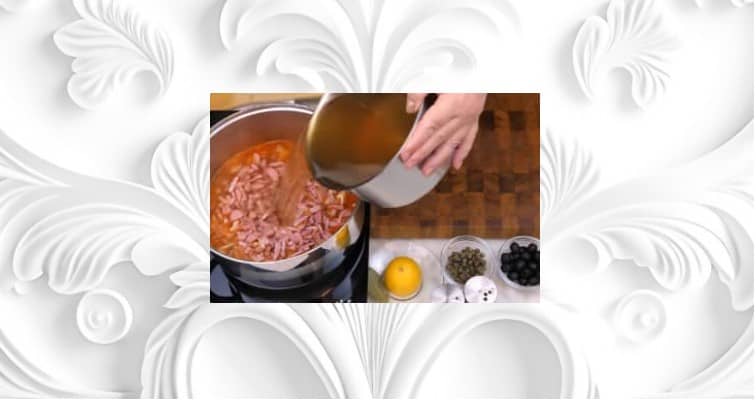 Приготовление солянки сборной мясной по классическому рецепту: шаг 5