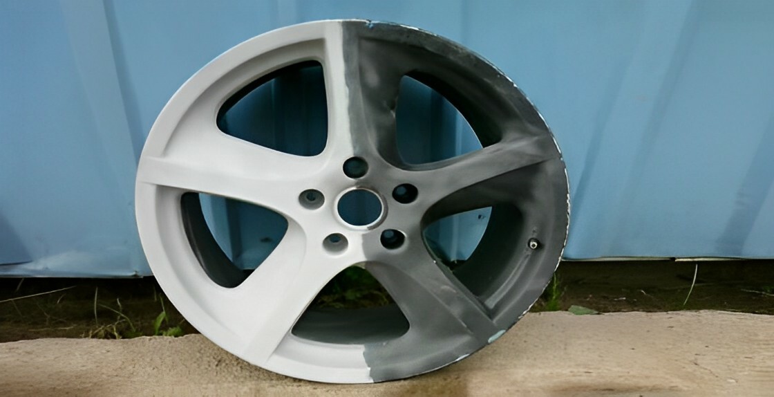 подготовка авто диска к покраске