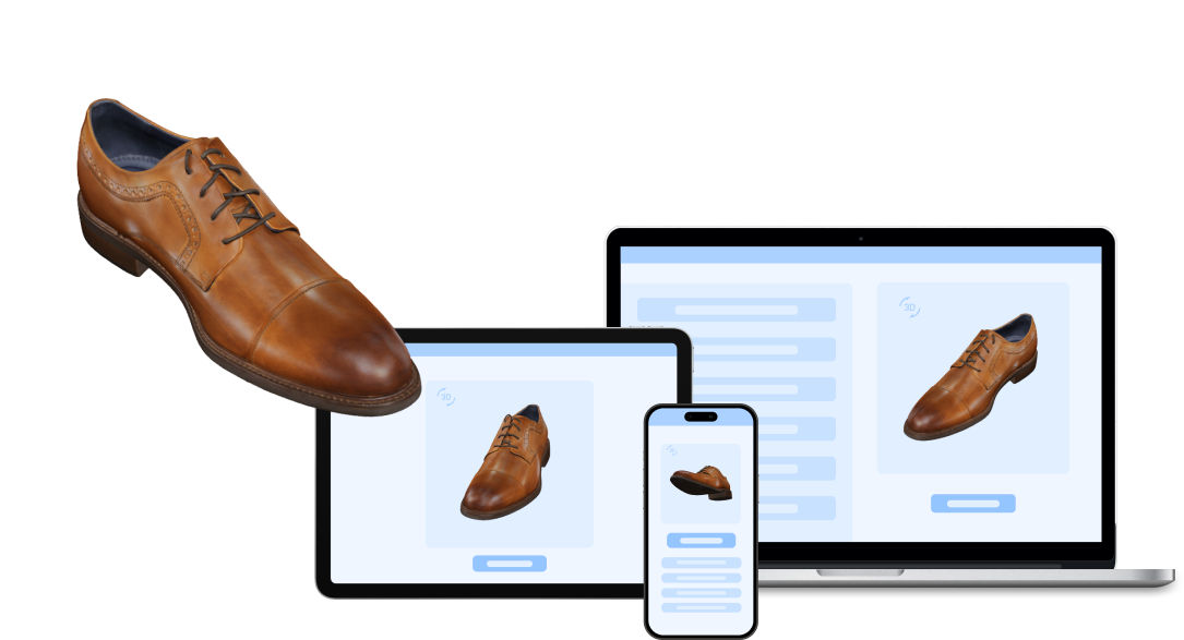 AR обувь для просмотра в web-браузере