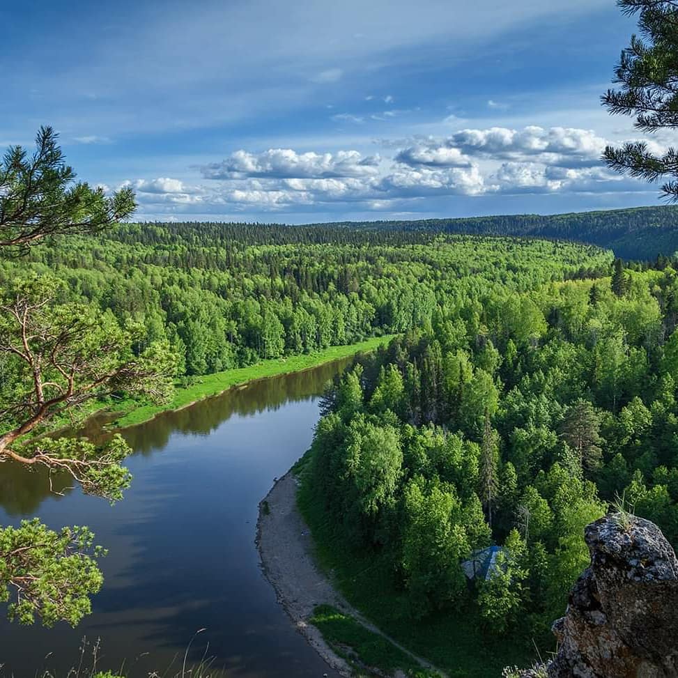 Река Чусовая кемпинг