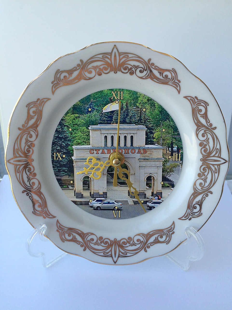 Часы. Кисловодский фарфор
