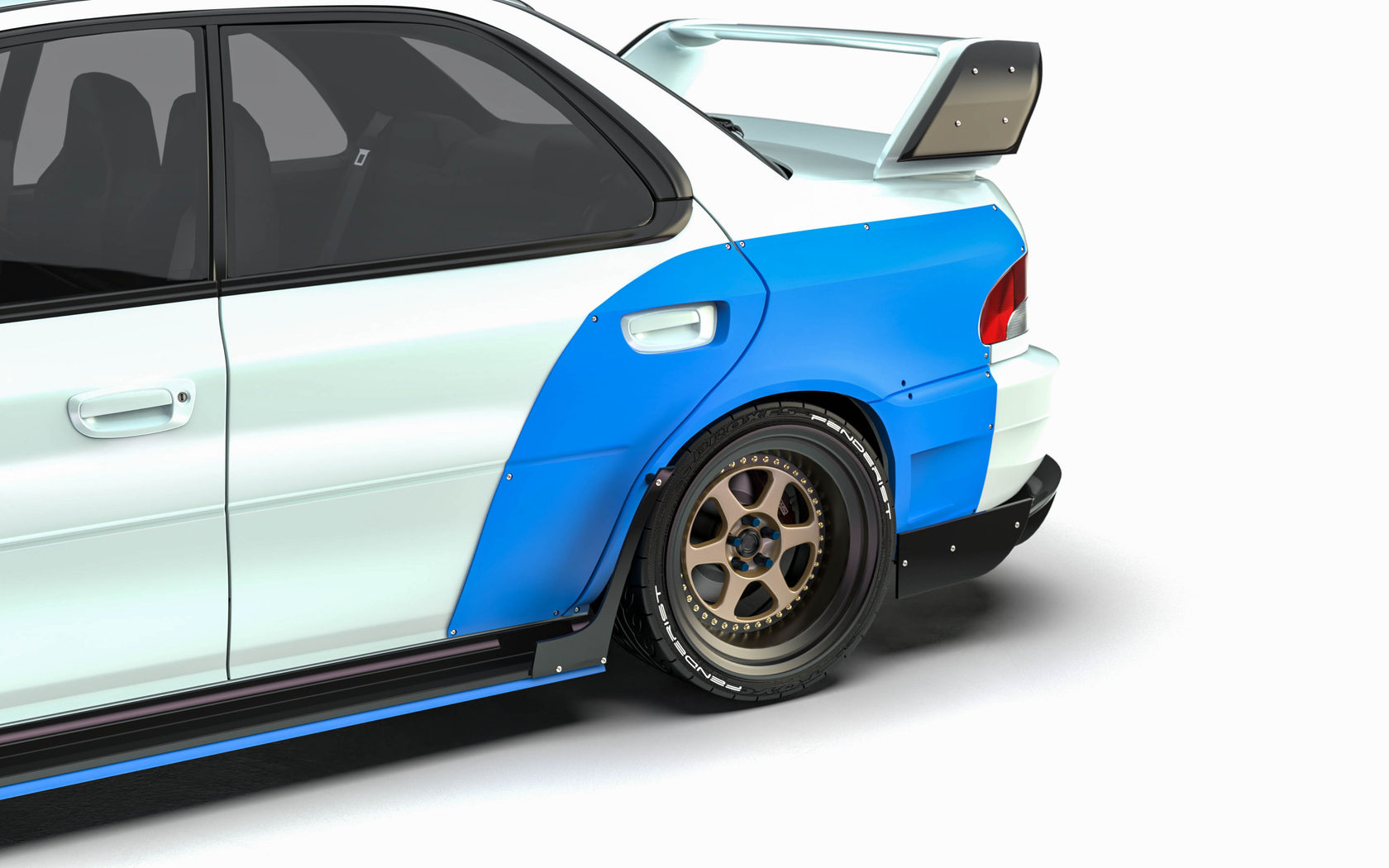 REAR CANNARDS SUBARU IMPREZA 97-00