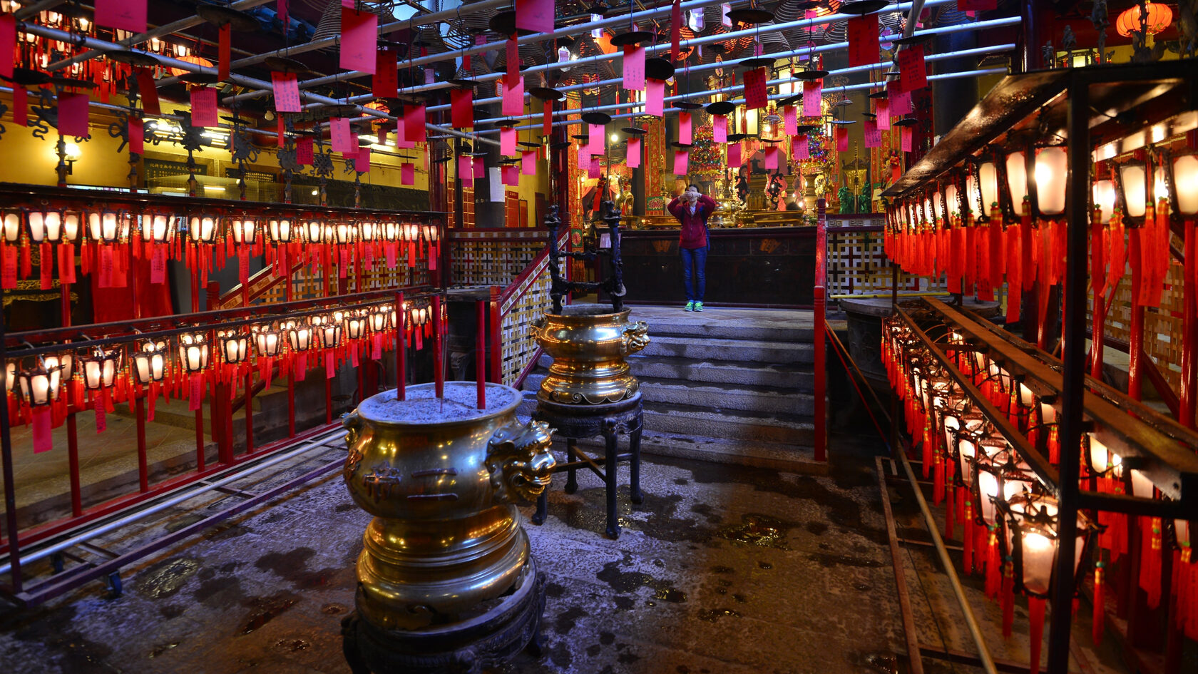 Храм Ман Мо. Гонконг