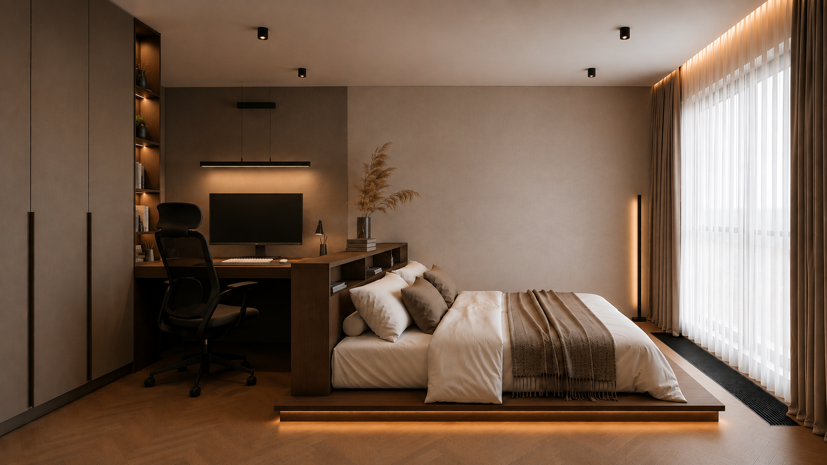 Квартира 53 м² — интерьер