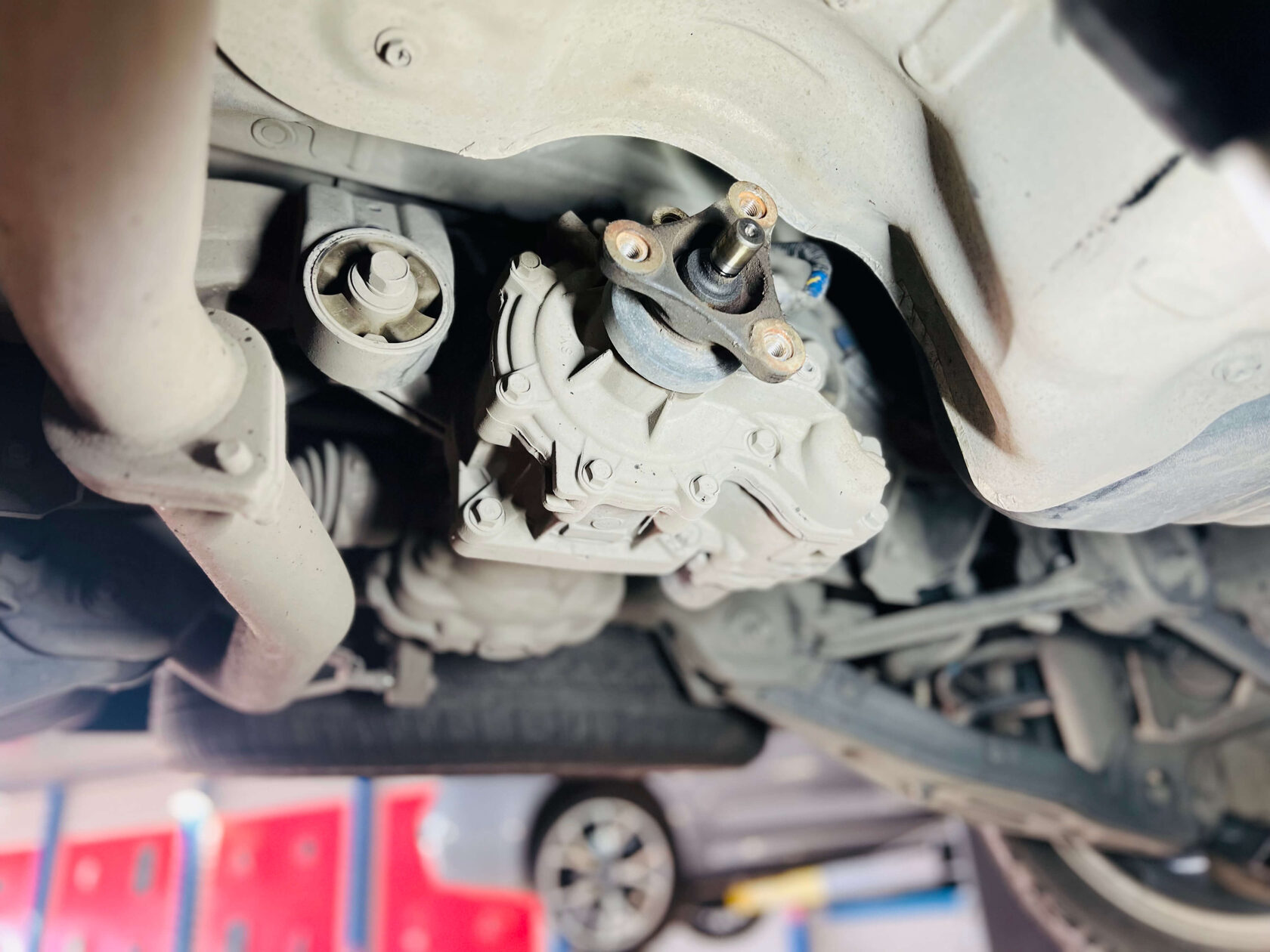 Доступ к муфте полного привода