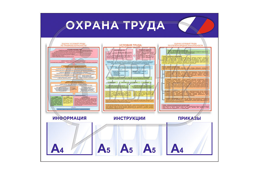 Стенд по охране труда