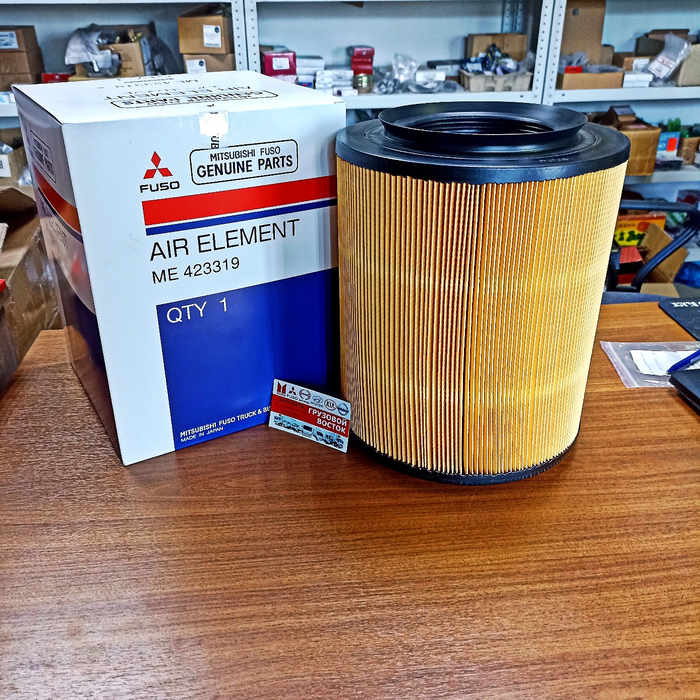 воздушный фильтр фусо кантер, фильтр воздушный фусо