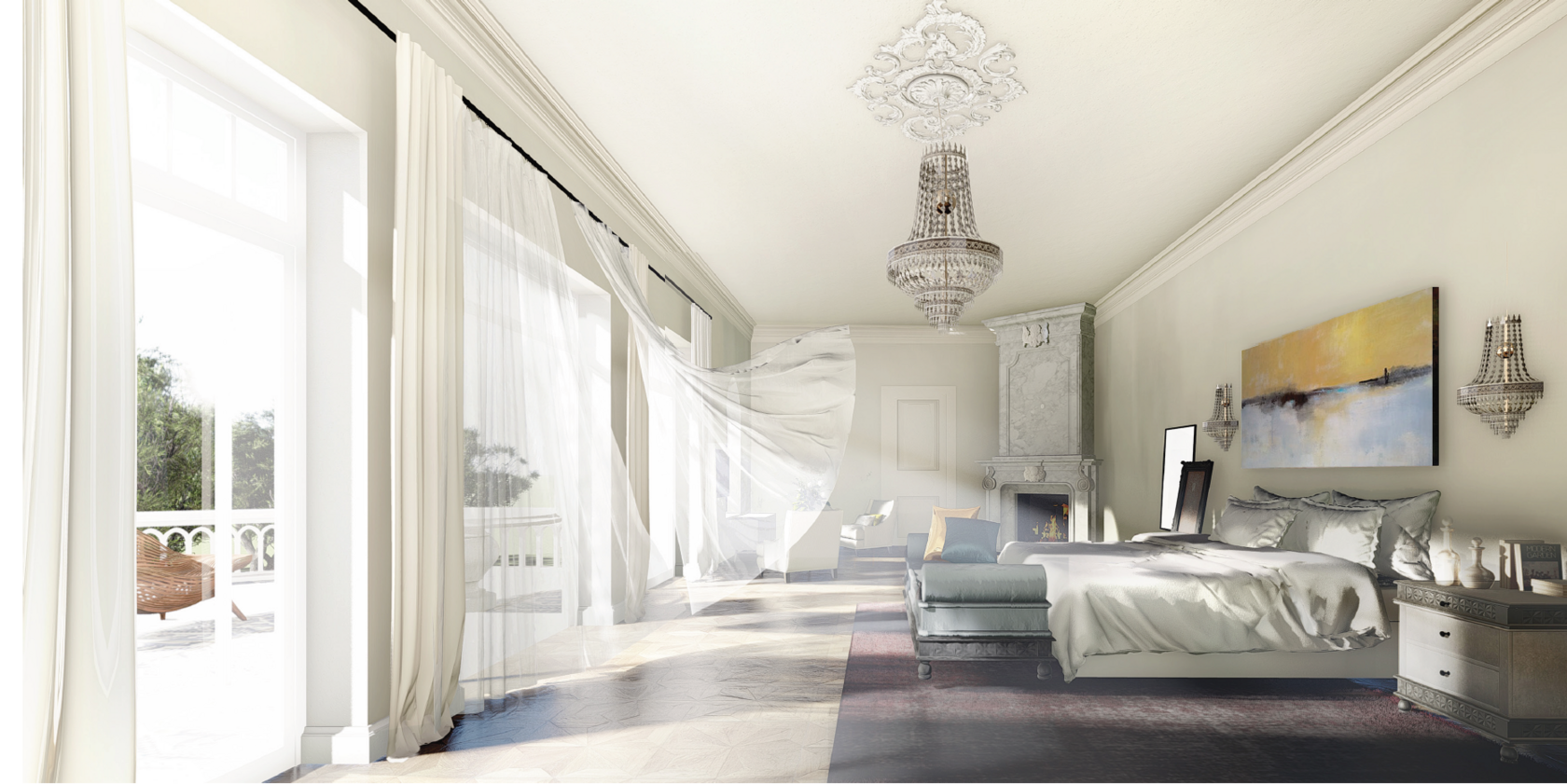 Restoration of buildings in the «Mellas» sanatorium