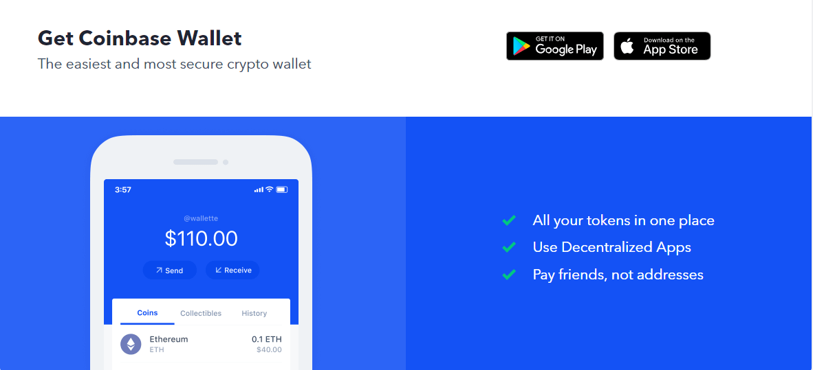 coinbase cant create ethereum wallet
