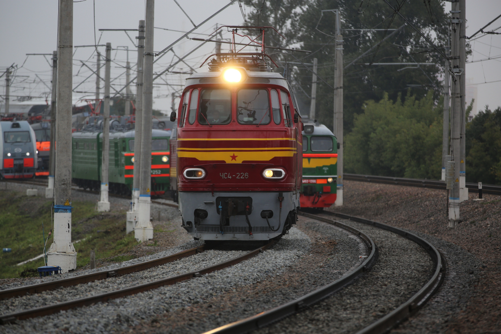 поезд железная дорога пути рельсы