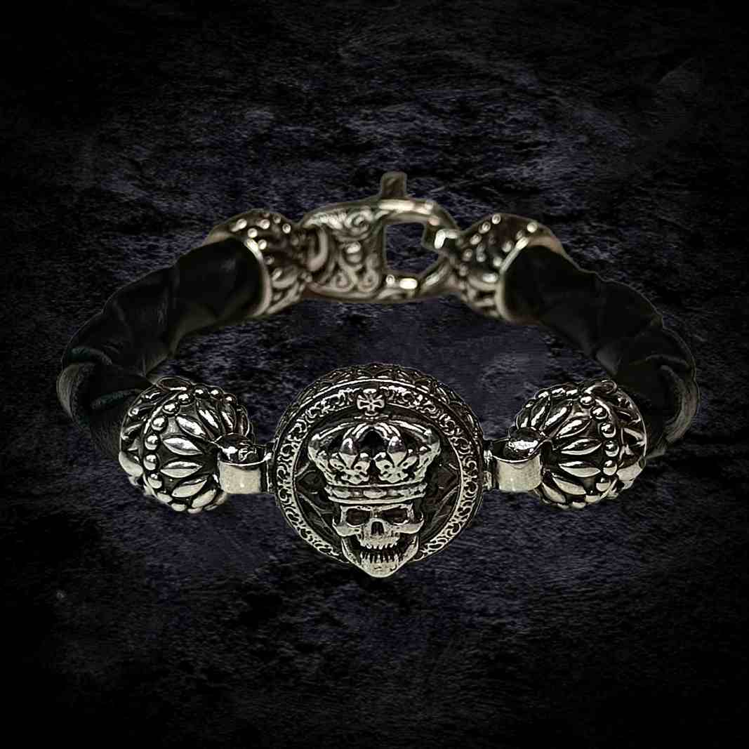 Серебряный браслет, мужской серебряный браслет, брутальный браслет.