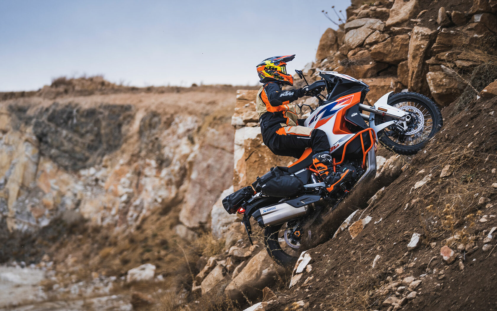 KTM Adventure на бездорожье