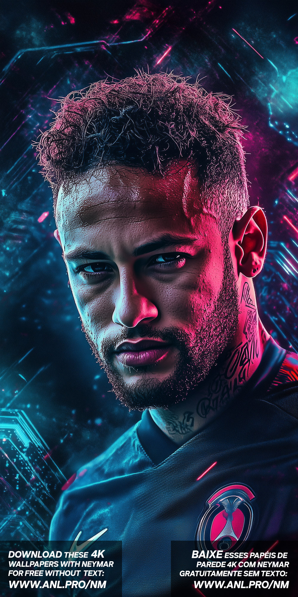 Neymar Jr. papéis de parede para smartphone e telefone 4k 2k 1080p