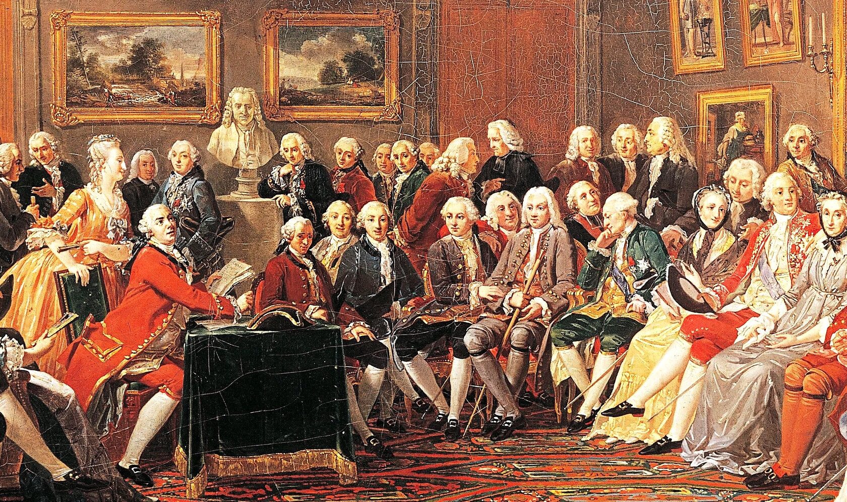 Философы и учёные эпохи Просвещения в интеллектуальной беседе