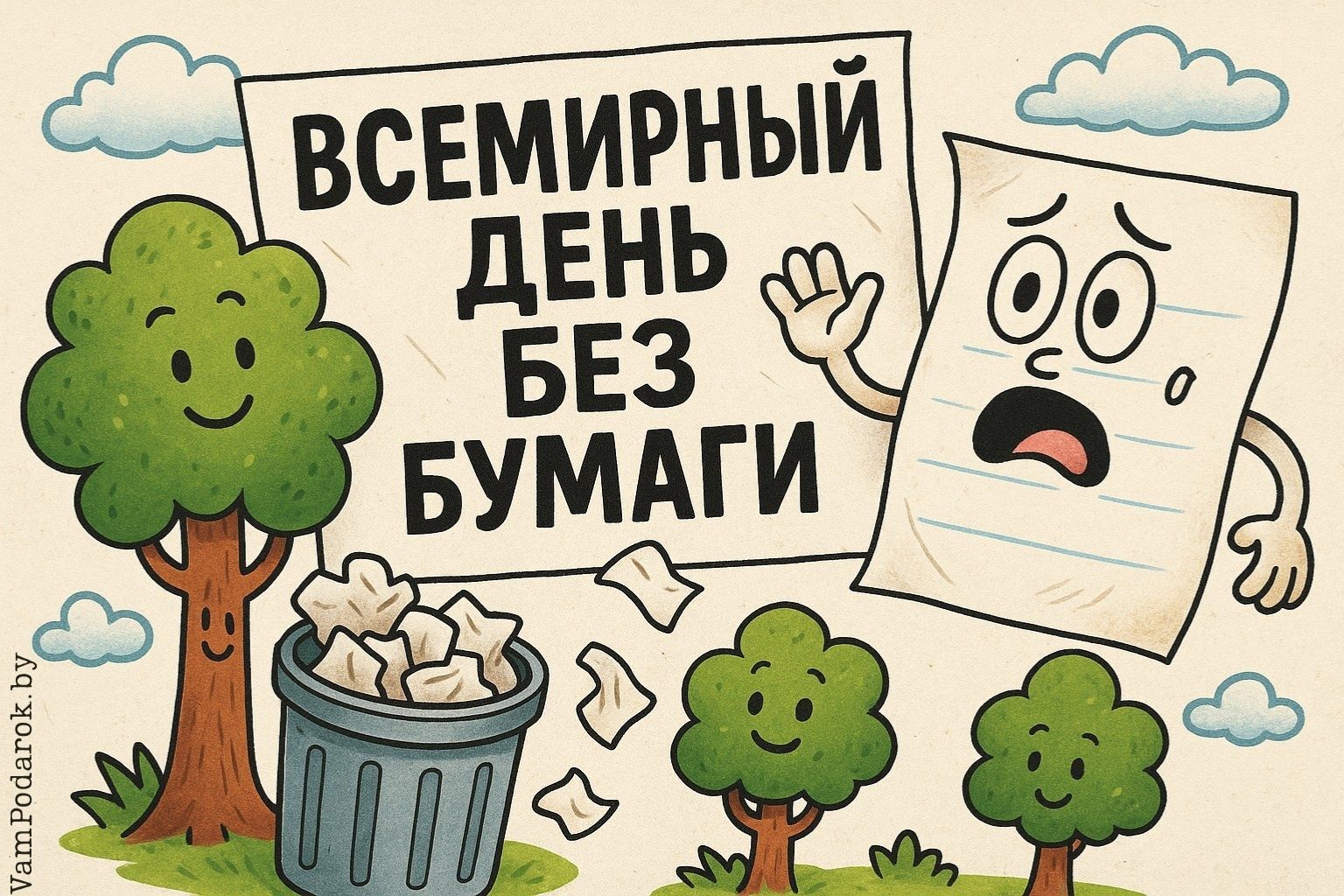 Всемирный день без бумаги – 6 ноября