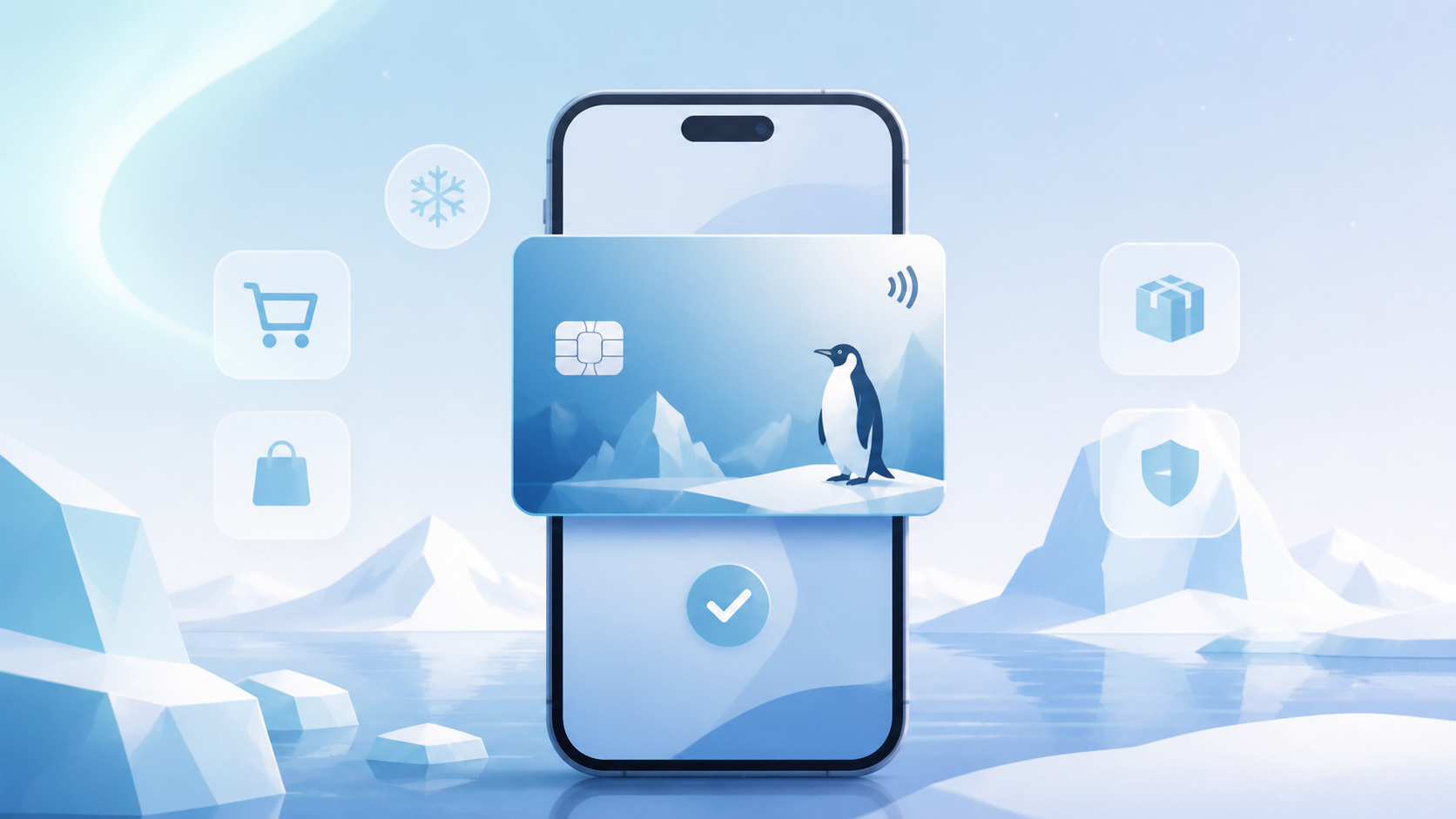 Виртуальная карта Antarctic Wallet