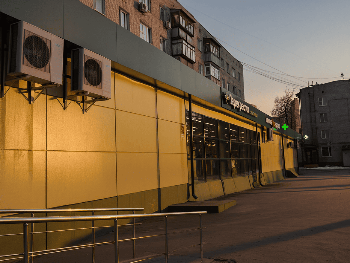 СУПЕРМАРКЕТ «ПЕРЕКРЁСТОК», БАЛАШИХА — объект Kremer Group