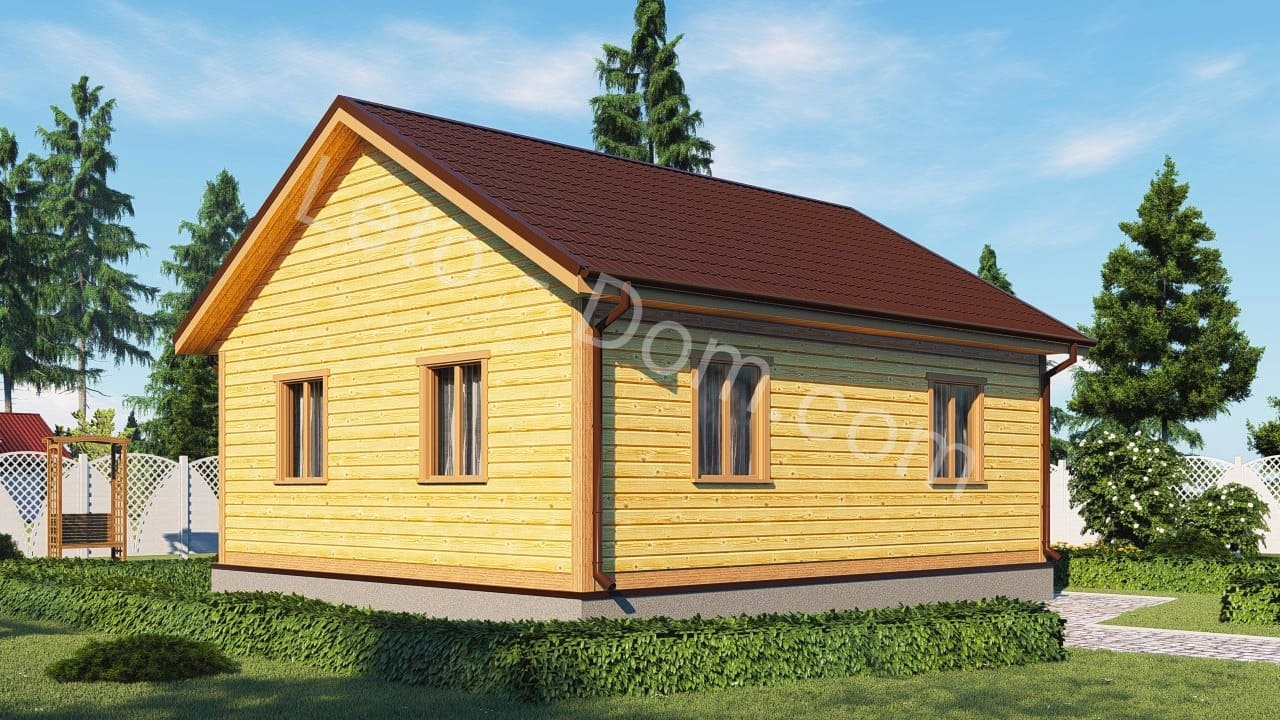 дом из бруса