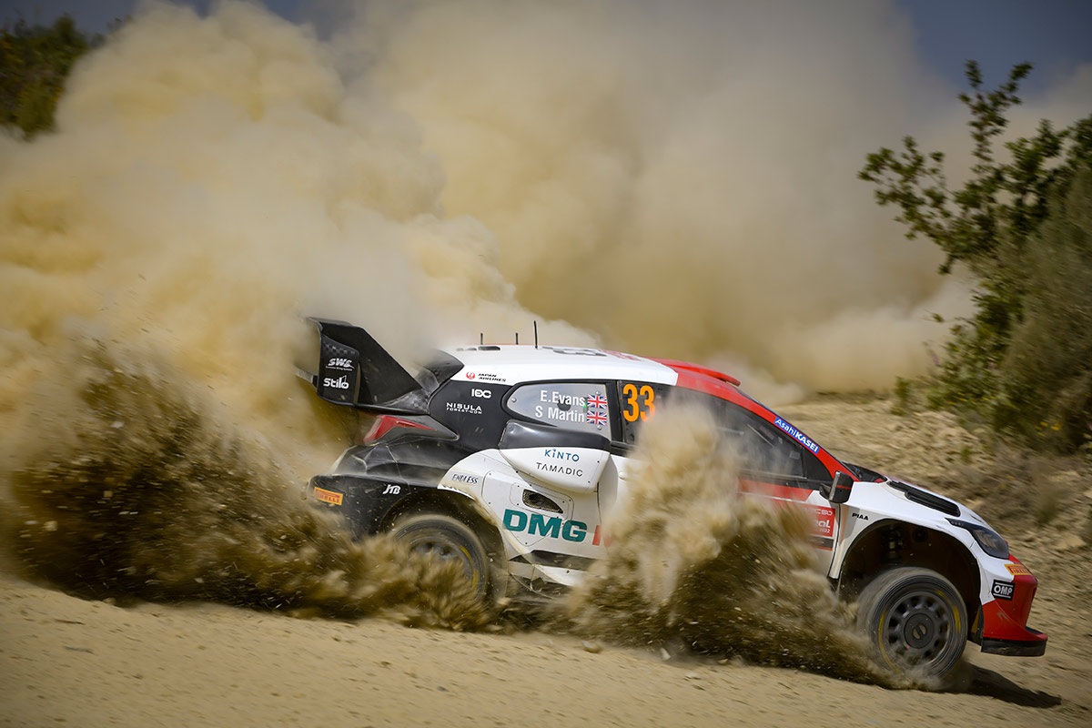 Элфин Эванс и Скотт Мартин, Toyota GR Yaris Rally1, ралли Португалия 2022