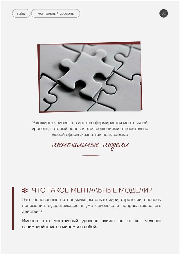Ментальные модели