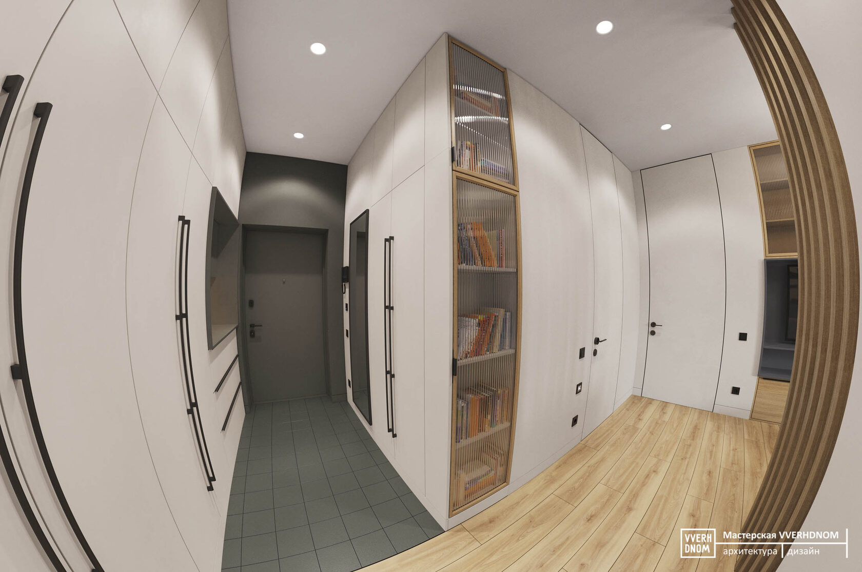 071 / интерьер трёхкомнатной квартиры, ЖК Береговой / 90 м²