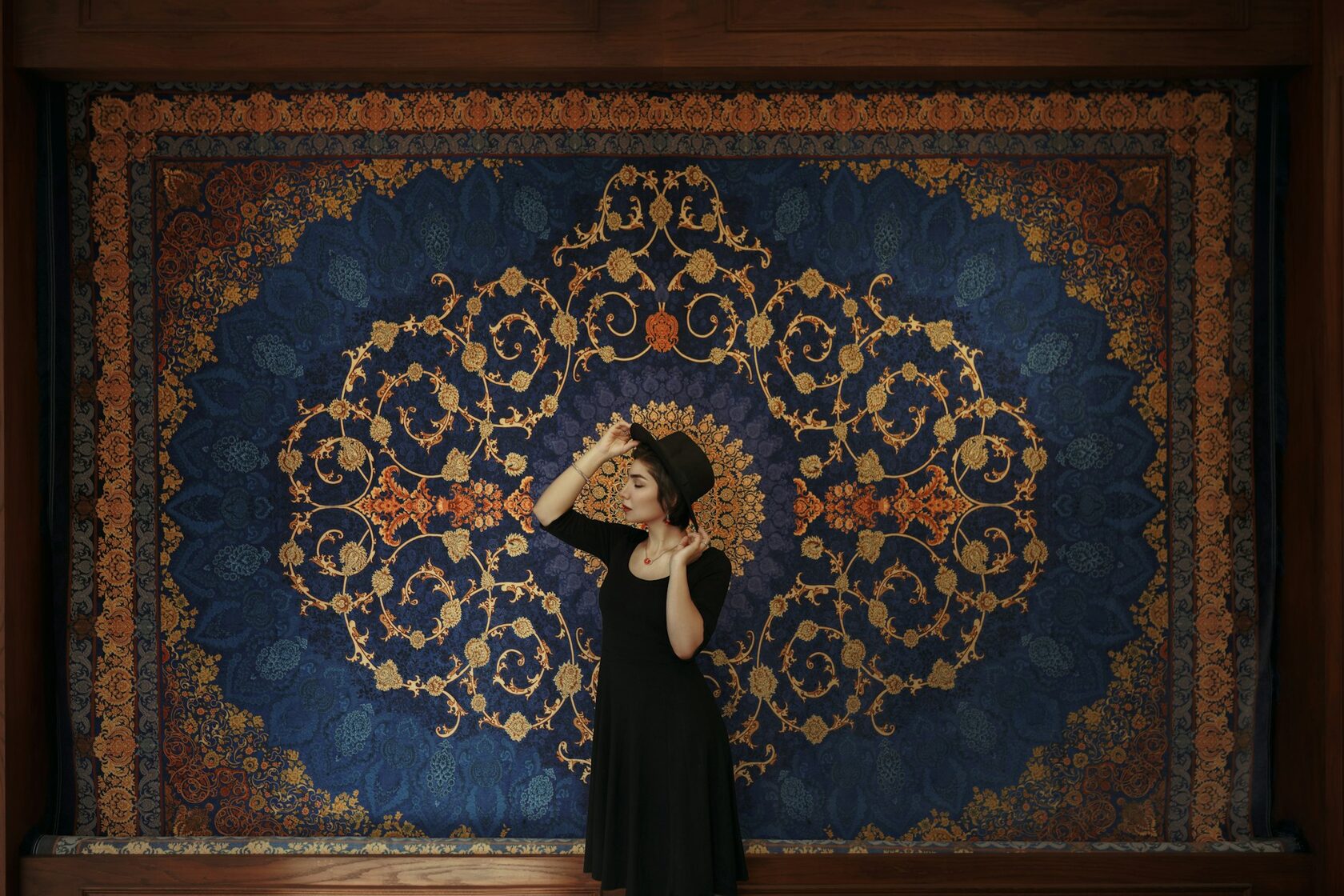 Quiet luxury elegance portrait