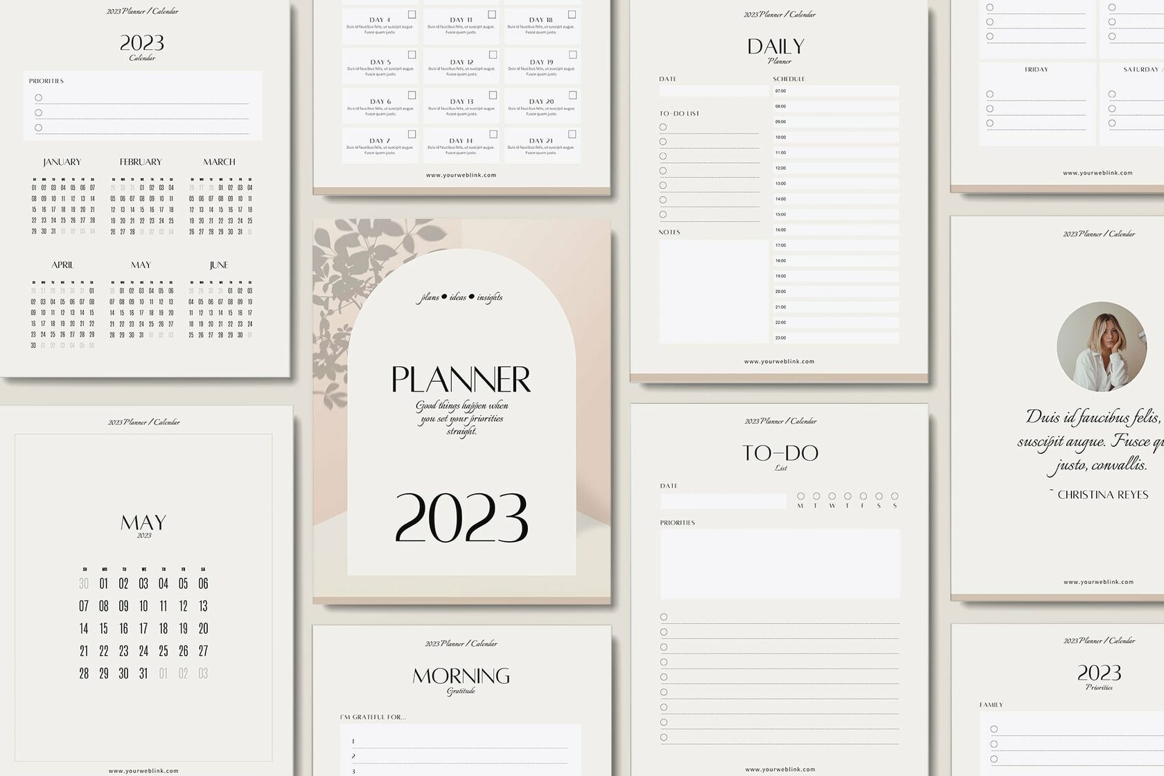 Canva Planner & 2023 Calendar kit
