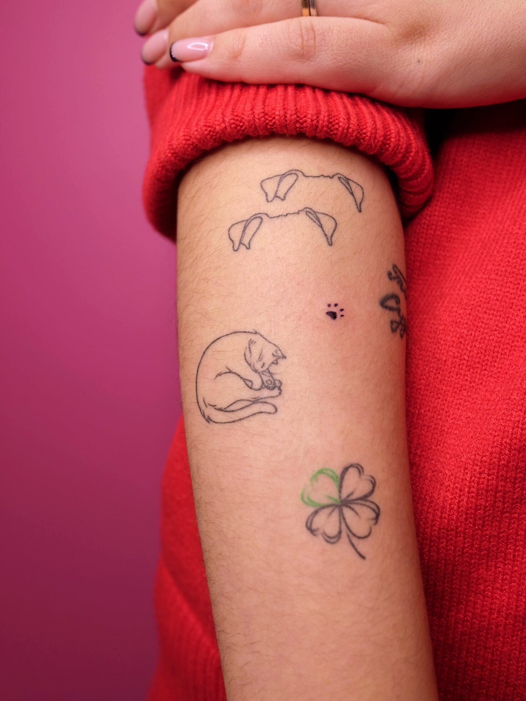 Зажившая мини-тату VivoTattoo — пример 6