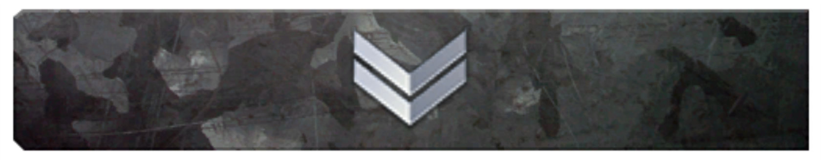 Звание "Старший рекрут" рейтинговой таблицы лазертаг клуба "АТЛАС"