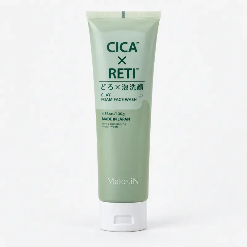 Make.iN CICA × RETI Clay Foam, упаковка